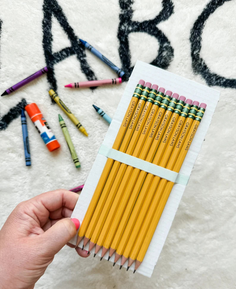 Personalized Pencils - Etsy | Etsy (US)