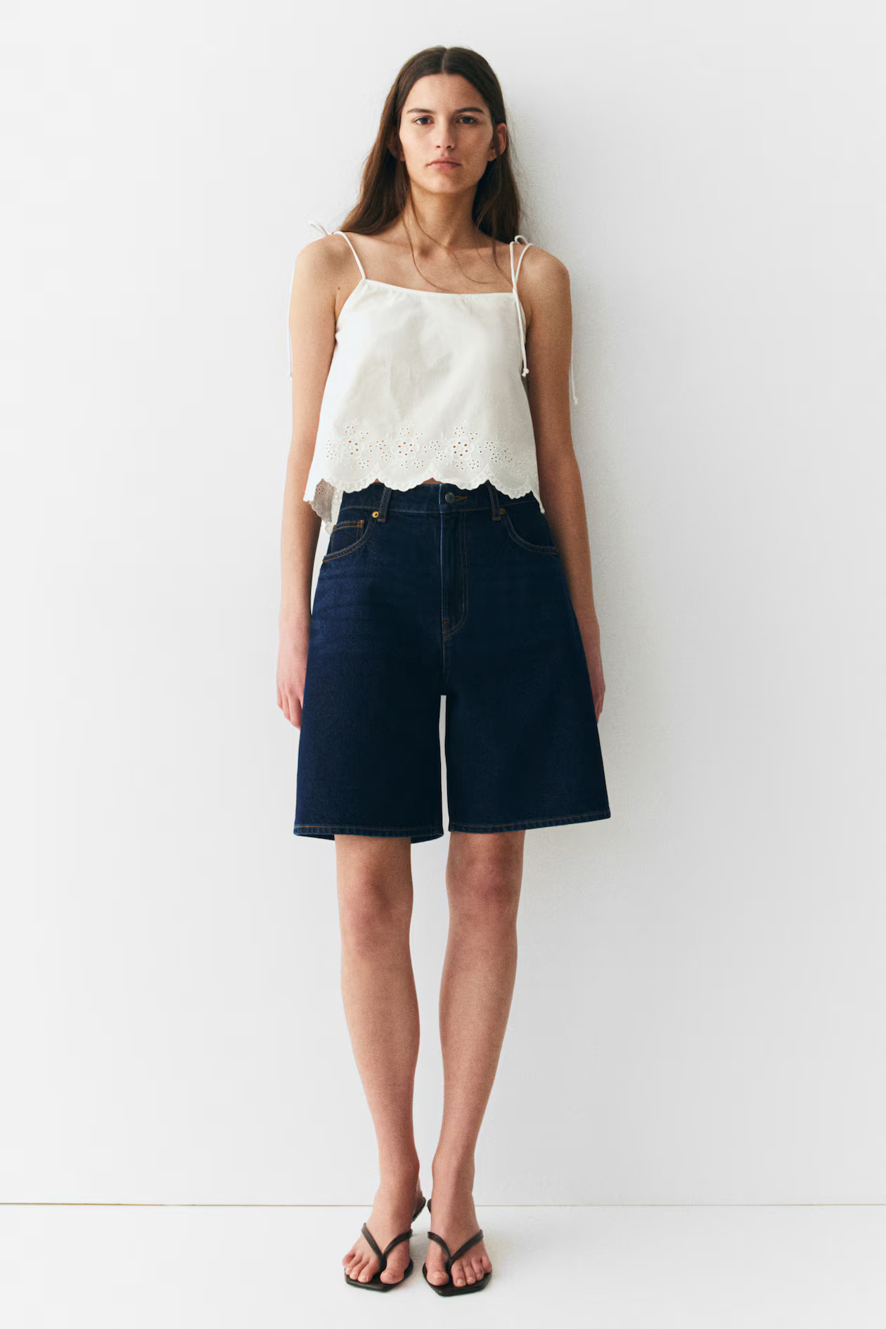 Denim Bermuda shorts | H&M (UK, MY, IN, SG, PH, TW, HK)