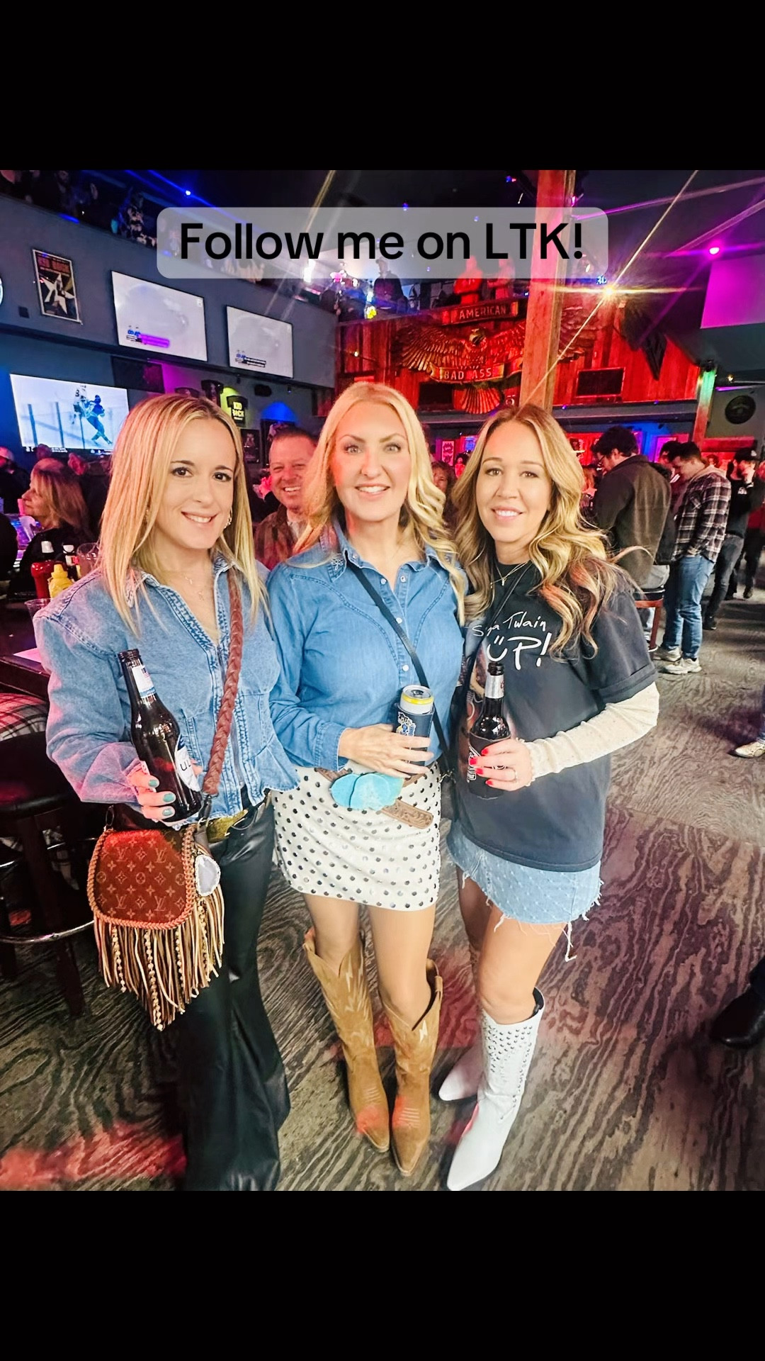 🤷‍♀️I’m still immature apparently! 
💕I love finding the perfect outfit for every vacation! Here’s my Nashville fits!🎸
#broadwaygirls #traveloutfits #nashville

#LTKTravel #LTKOver40 #LTKootd