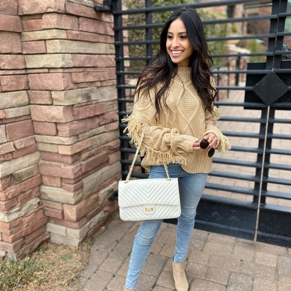 fall fringe sweater | Poshmark