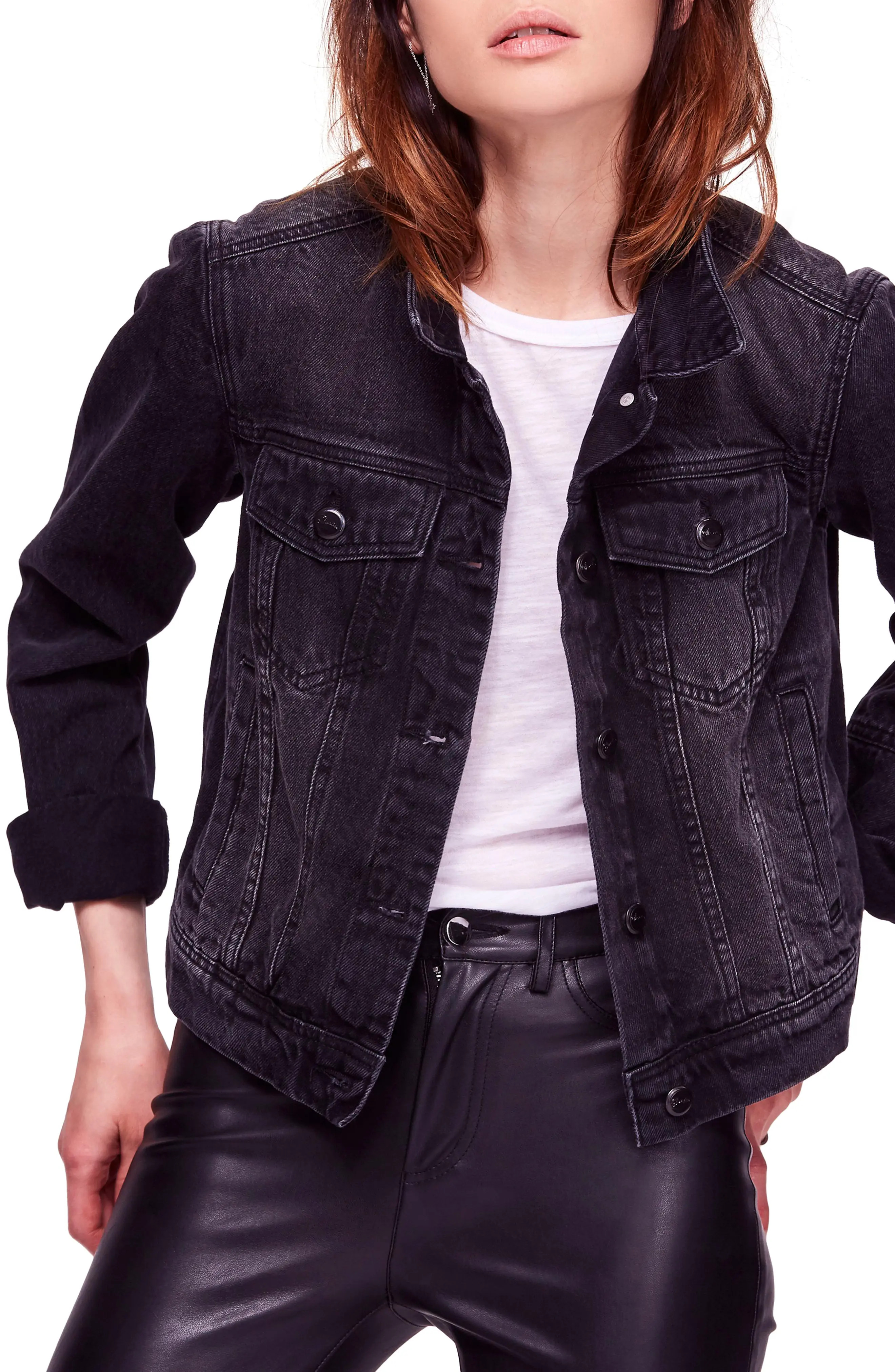 Women's Free People Rumors Denim Jacket | Nordstrom