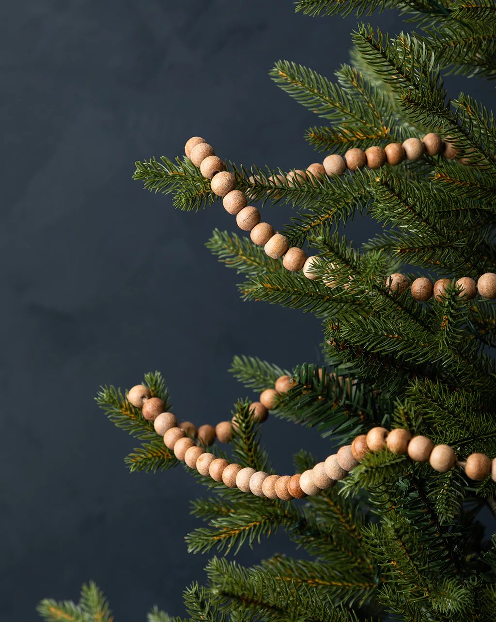 Natural Wooden Beaded Garland | McGee & Co.