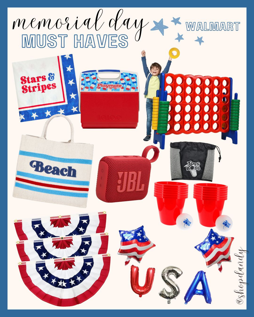 Must haves for your Memorial Day Summer celebration from Walmart! 

 #LTKSeasonal #LTKParties #LTKFindsUnder50
