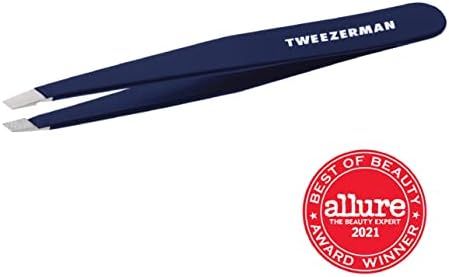 Tweezerman Exclusive Evening Blue Mini Slant Tweezer | Amazon (US)