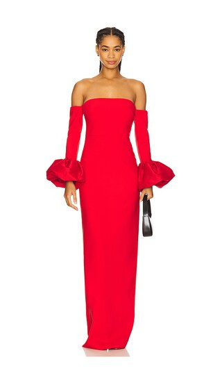 LIKELY Kiva Gown in Red. - size 0 | Revolve Clothing (Global)