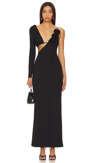 Waleska Maxi Dress in Black | Revolve Clothing (Global)