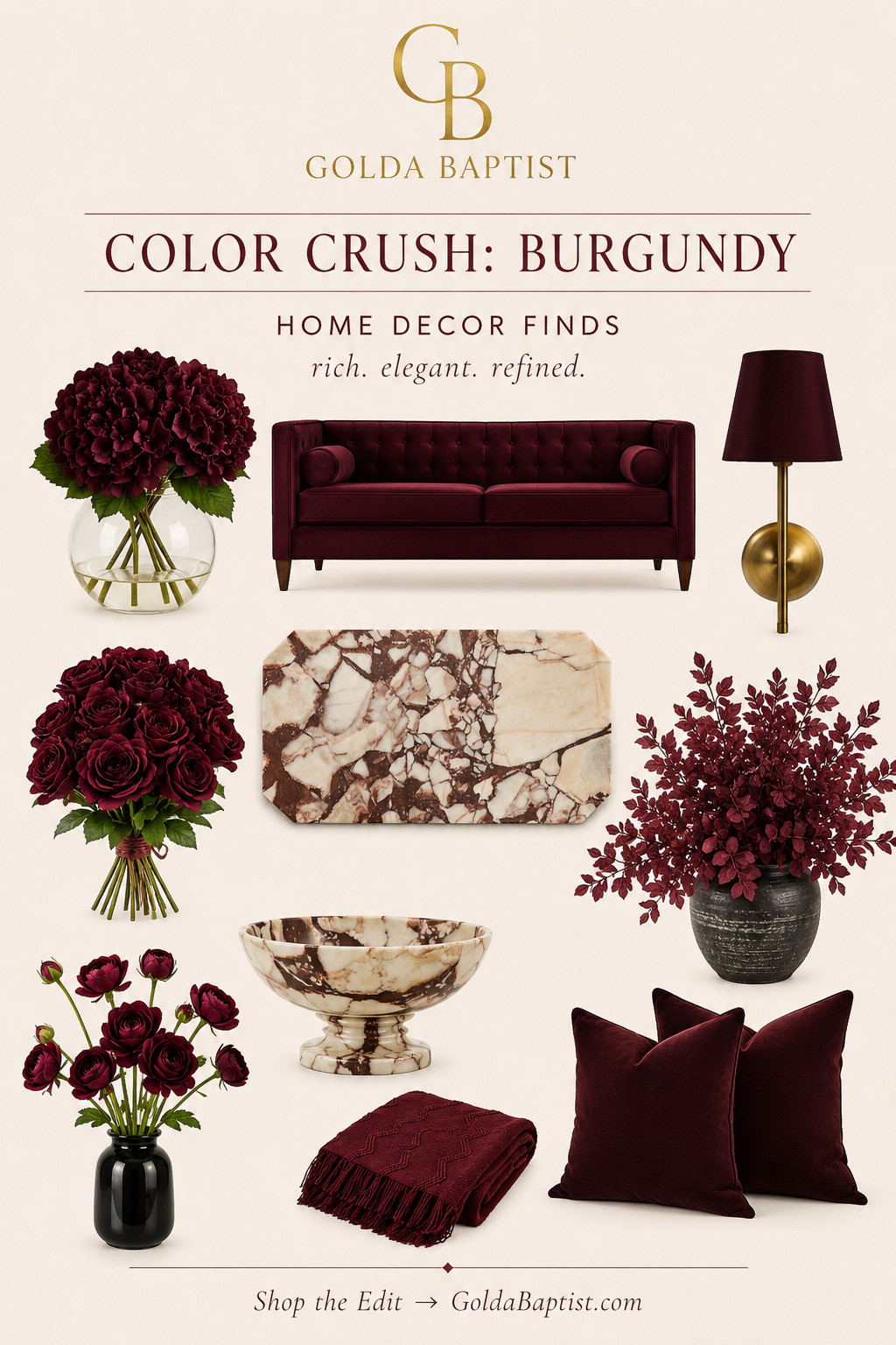 Colorr Crush Burgundy 

 #LTKSeasonal #LTKHome #LTKSaleAlert