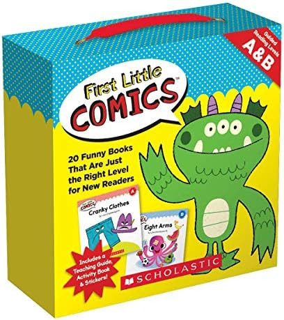 First Little Comics Parent Pack: Levels A & B: 20 Funny Books That Are Just the Right Level for New  | Amazon (US)