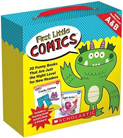 First Little Comics Parent Pack: Levels A & B: 20 Funny Books That Are Just the Right Level for New  | Amazon (US)