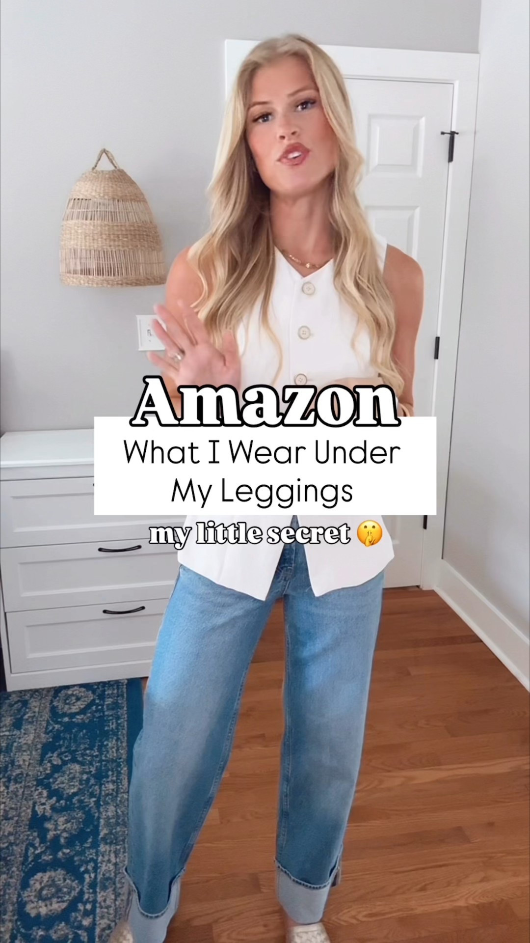 My little secret for what I wear under my leggings… these undies! I’ve never found underwear that actually doesn’t show AND prevents cameltoe… these do both! 

I sized up to a medium and they fit perfectly! 

#shapewear #everydaybra #wirelessbra #seamlessbra #seamless #amazonfashion #amazonfashionfinds #amazonfinds #lookforless #momstyle #momsofinstagram #momfashion #tallfashion #tallblogger #styleover30

#LTKgrwm #LTKSaleAlert #LTKActive