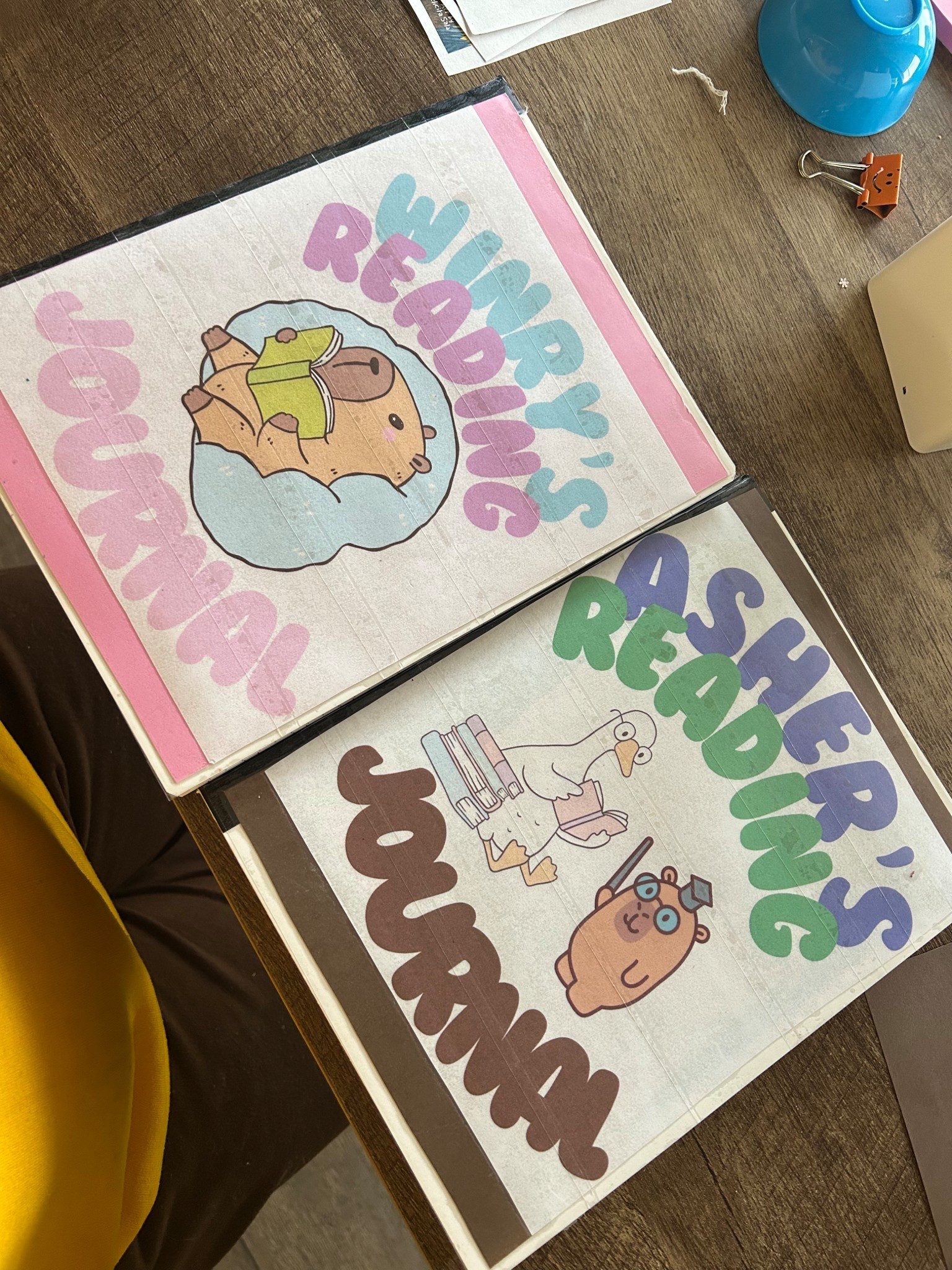 Reading journals! 