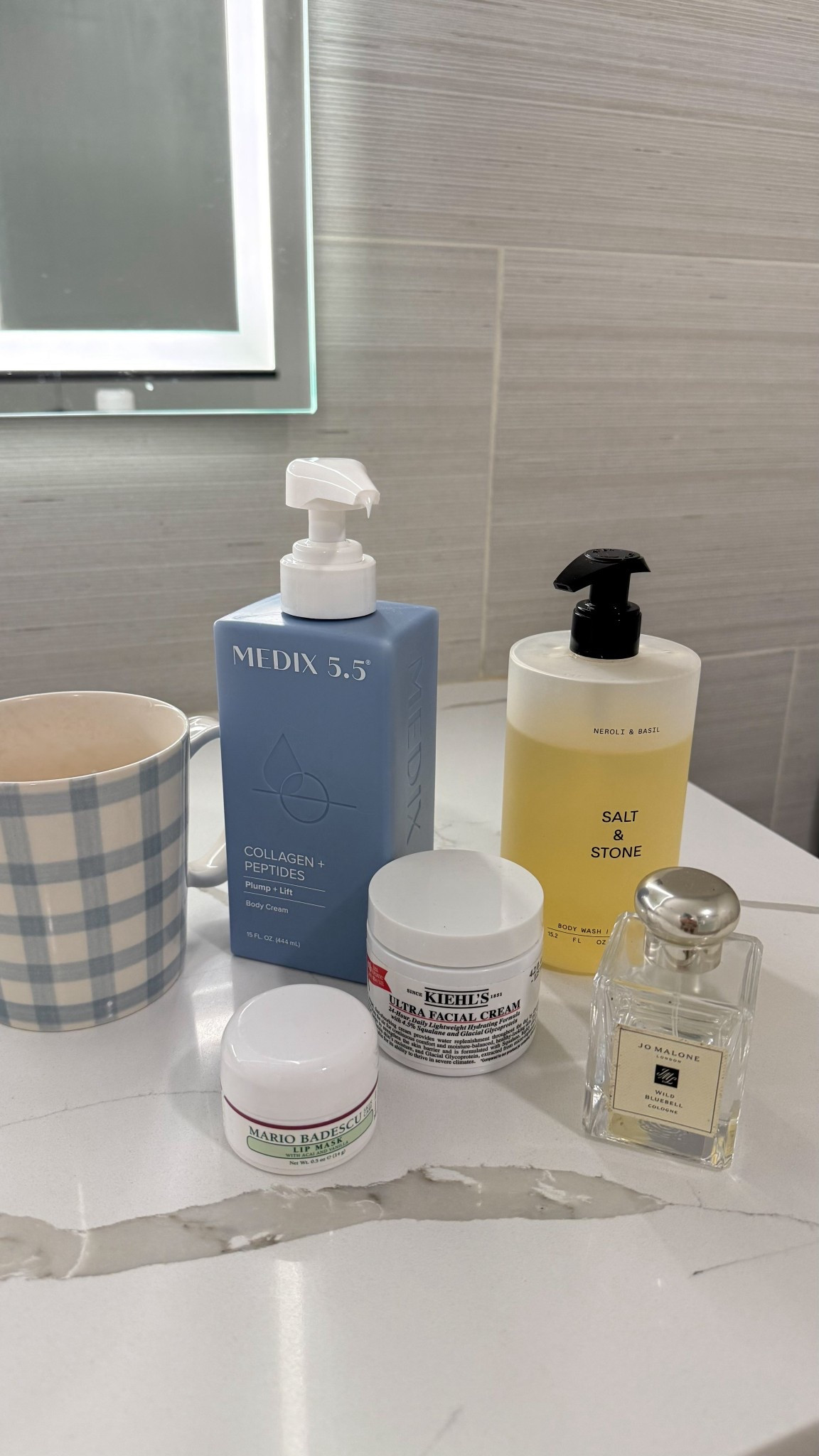 Morning skin favorites! The body lotion is a new addition and I am LOVING it so far. The scent of the body wash is incredible and makes me feel like I just took a trip to the spa. Also linking my perfume that I’ve worn everyday for over a year, it’s floral and fresh without being too powdery or overwhelming  

#LTKSeasonal #LTKFindsUnder100 #LTKBeauty