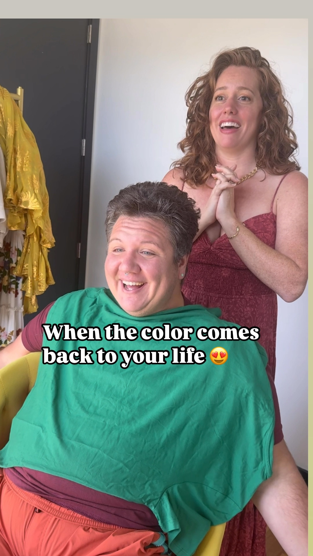 It’s SO common to avoid a whole color group based on a comment someone made when we were young. 

We’re often not even consciously aware of why or when we wrote off a certain color, but we tend to skip it on the rack, and end up not trying it on in decades!

One of my favorite things about helping people learn their best colors is unlocking a color that has been on their “I can’t wear that” list forever. 

Because you get to try on the version of the color that highlights you, in a way you haven’t seen before. 

The you now. The grown, resilient, gone-through-some -ish-and-came-out-stronger you. You get to dress him or her in this kick-ass new color and see yourself shine. 

It opens up possibilities, and for many of us, is a confidence boost to take a brave step of self-exploration and definition. 

I want this for everyone. May your color analysis help you embrace the new you 🫶🏻 createdcolorful.com 

Thanks for letting me be a part of this beautiful revelation, Heart!

✨He uses he/him pronouns, btw! 

#createdcolorful 

#LTKWatchNow #LTKStyleTip