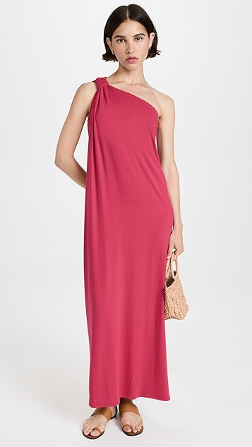 Luxe Knit One Shoulder Dress | Shopbop