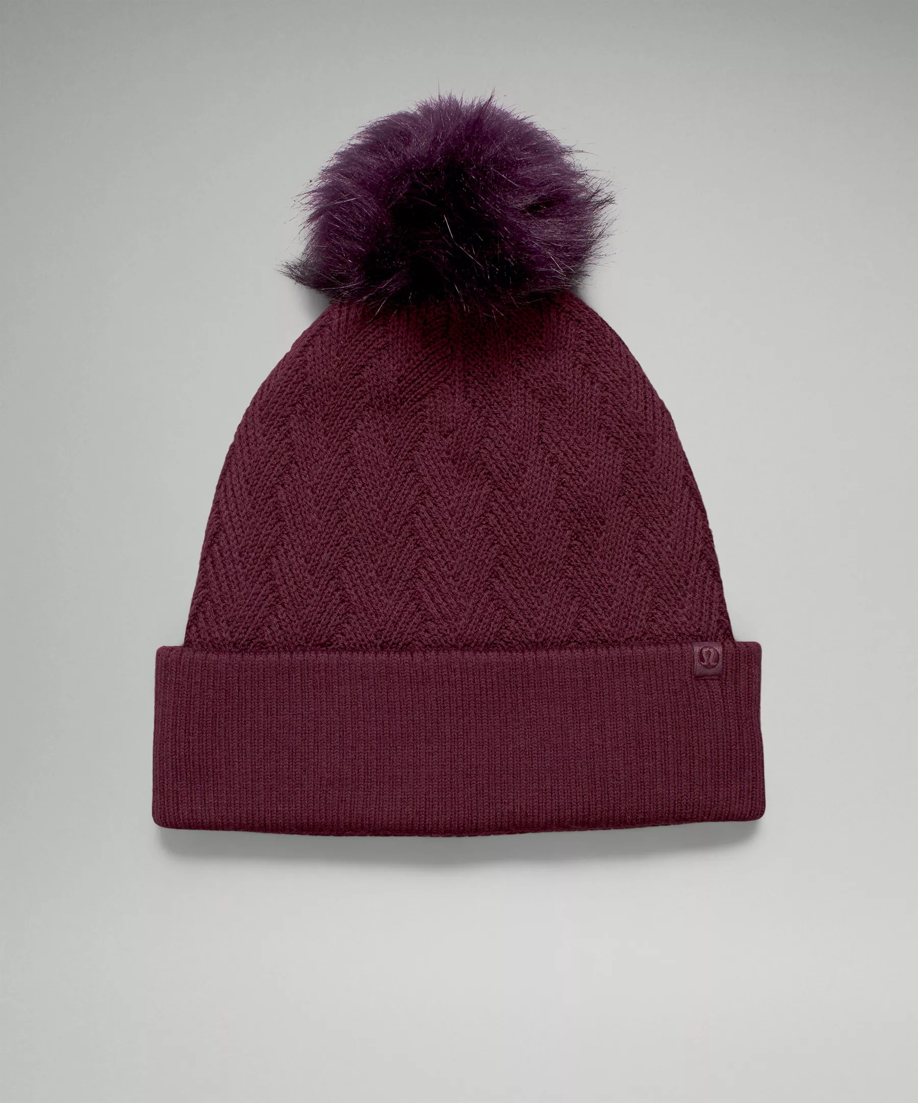 Chevron Knit Pom Beanie | Women's Hats | lululemon | Lululemon (US)
