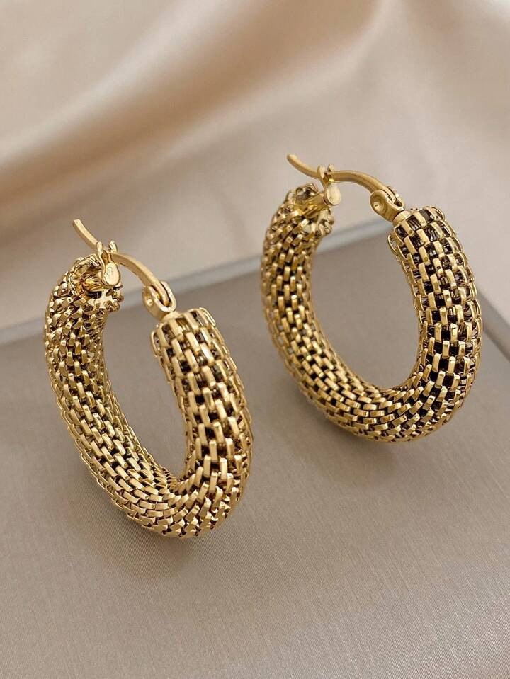 Stainless Steel Earrings | SHEIN