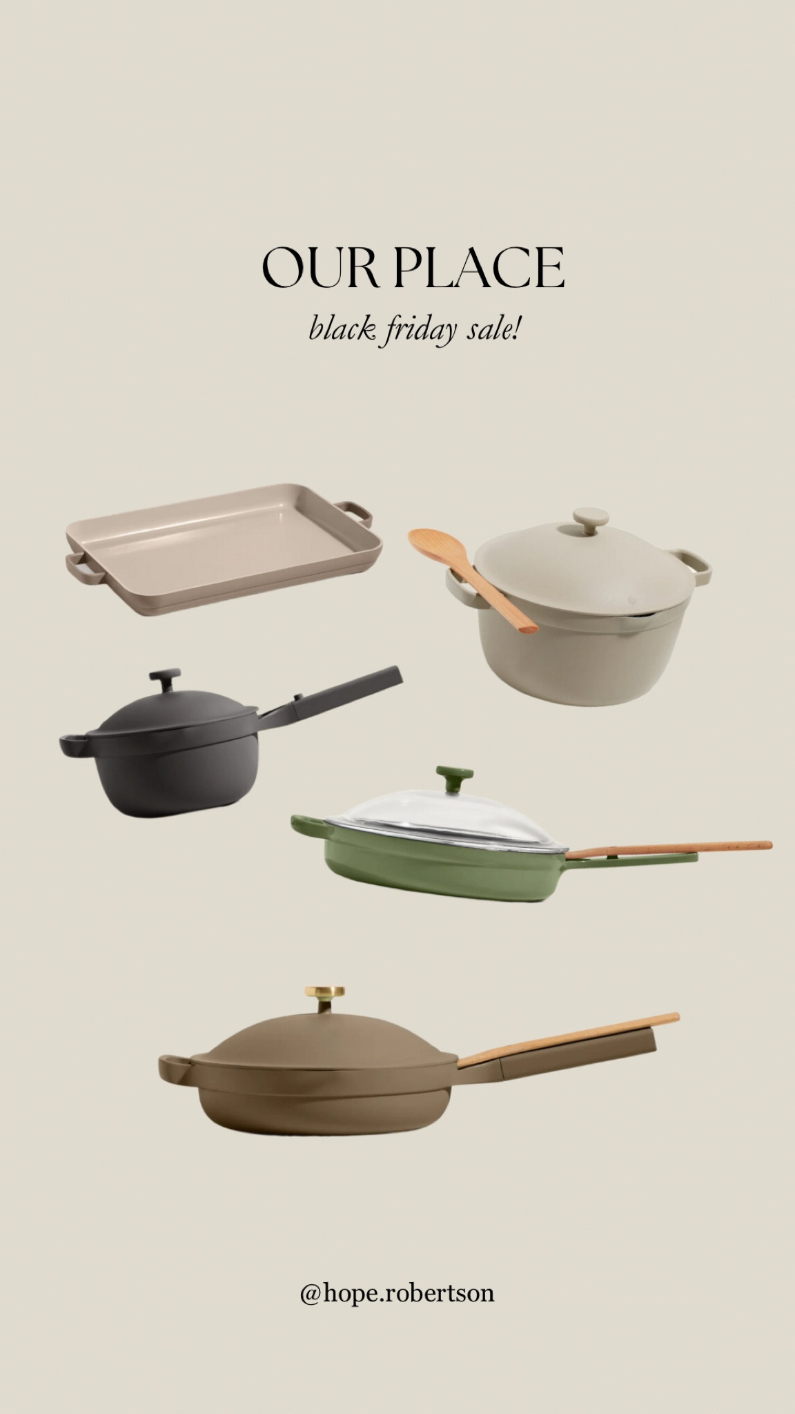 OUR PLACE BLACK FRIDAY SALE —the original always pan is on sale & is on my wishlist this year! everything is up to 45% off! 

#LTKCyberWeek #LTKsalealert #LTKSeasonal