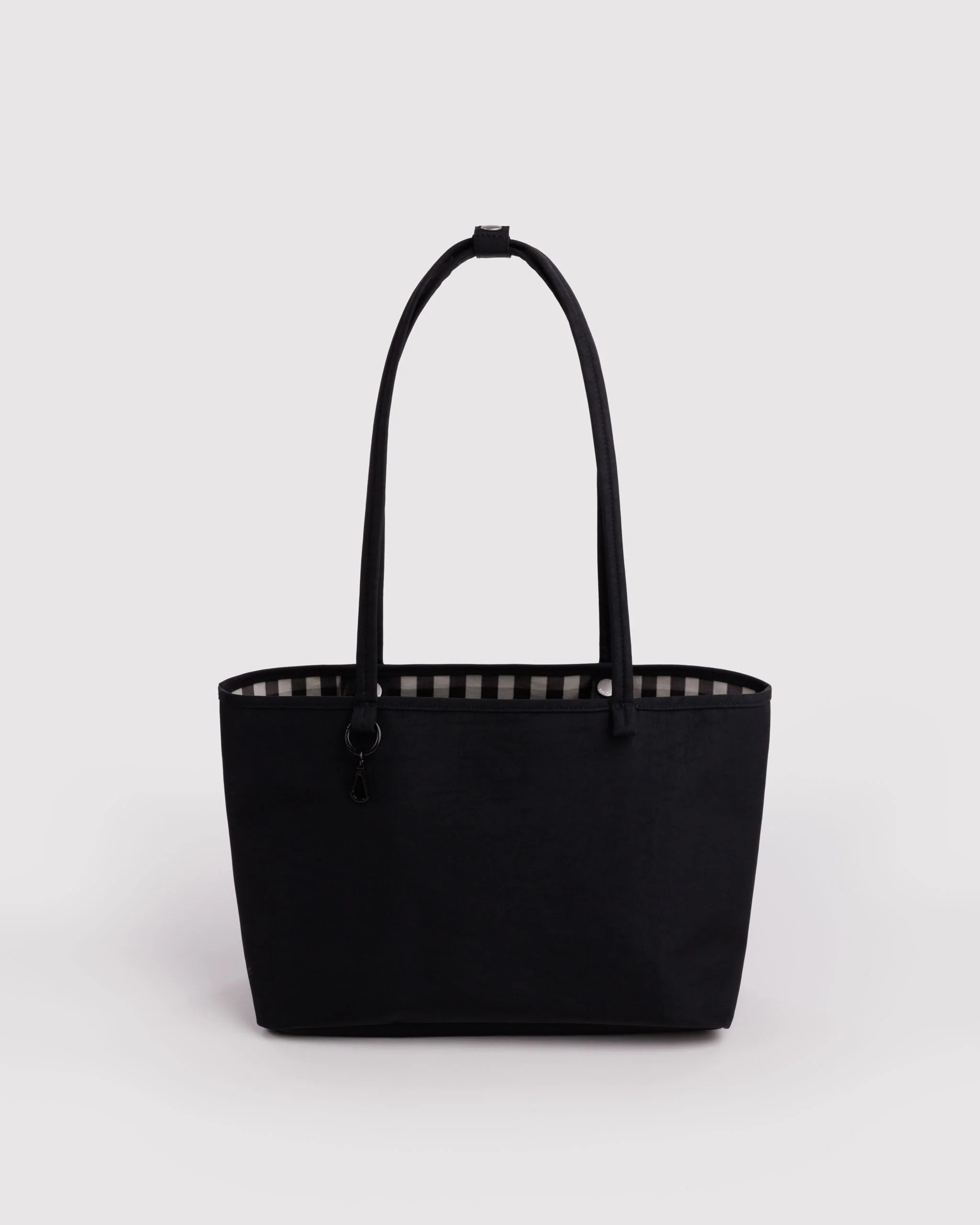Medium Nylon Reversible Tote Black Mix - Baggu | BAGGU