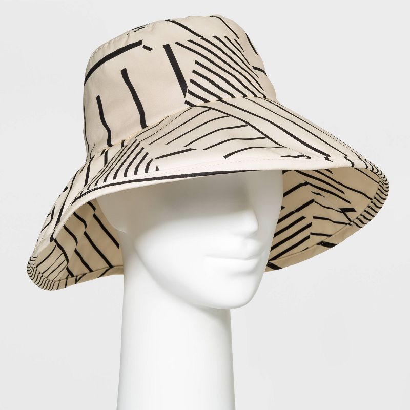 Women's Abstract Print Down Brim Bucket Hat - A New Day™ | Target