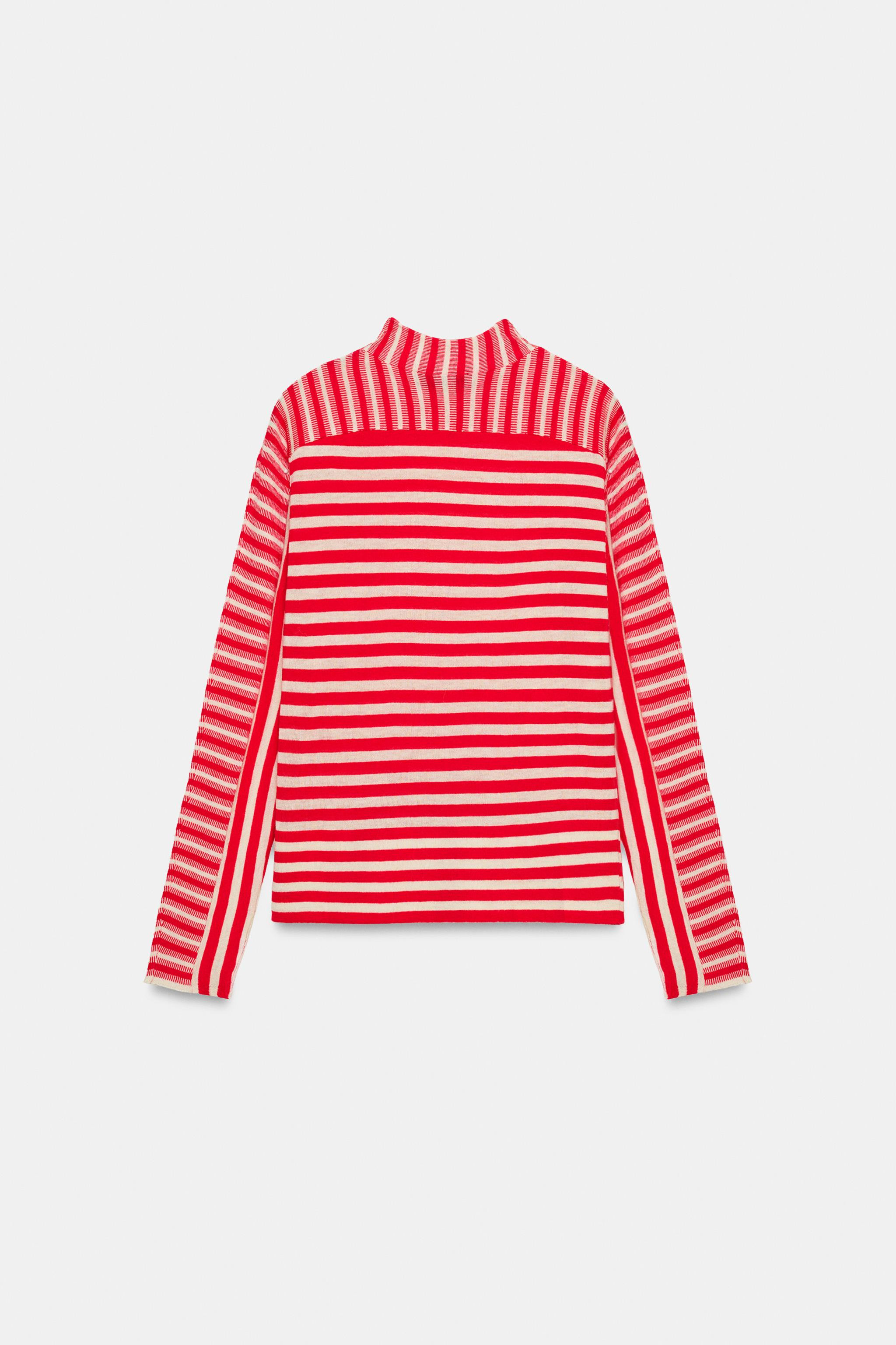 STRIPED WOOL JUMPER | Zara US