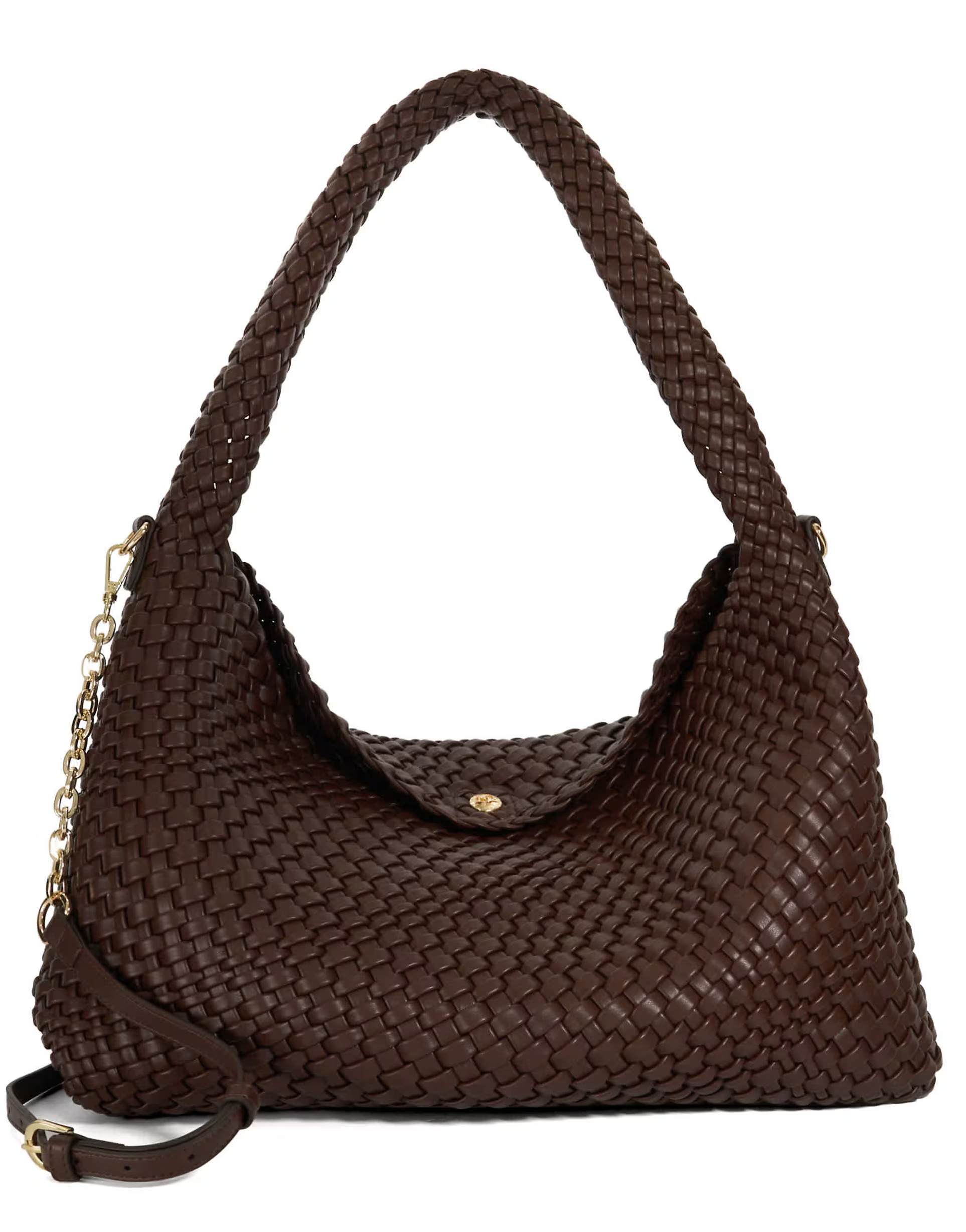 Dune London Deliberate L bag in chocolate | ASOS (Global)