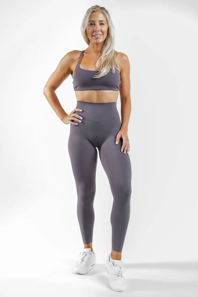 Cloud II™ Strappy Bra - Concrete | Vitality