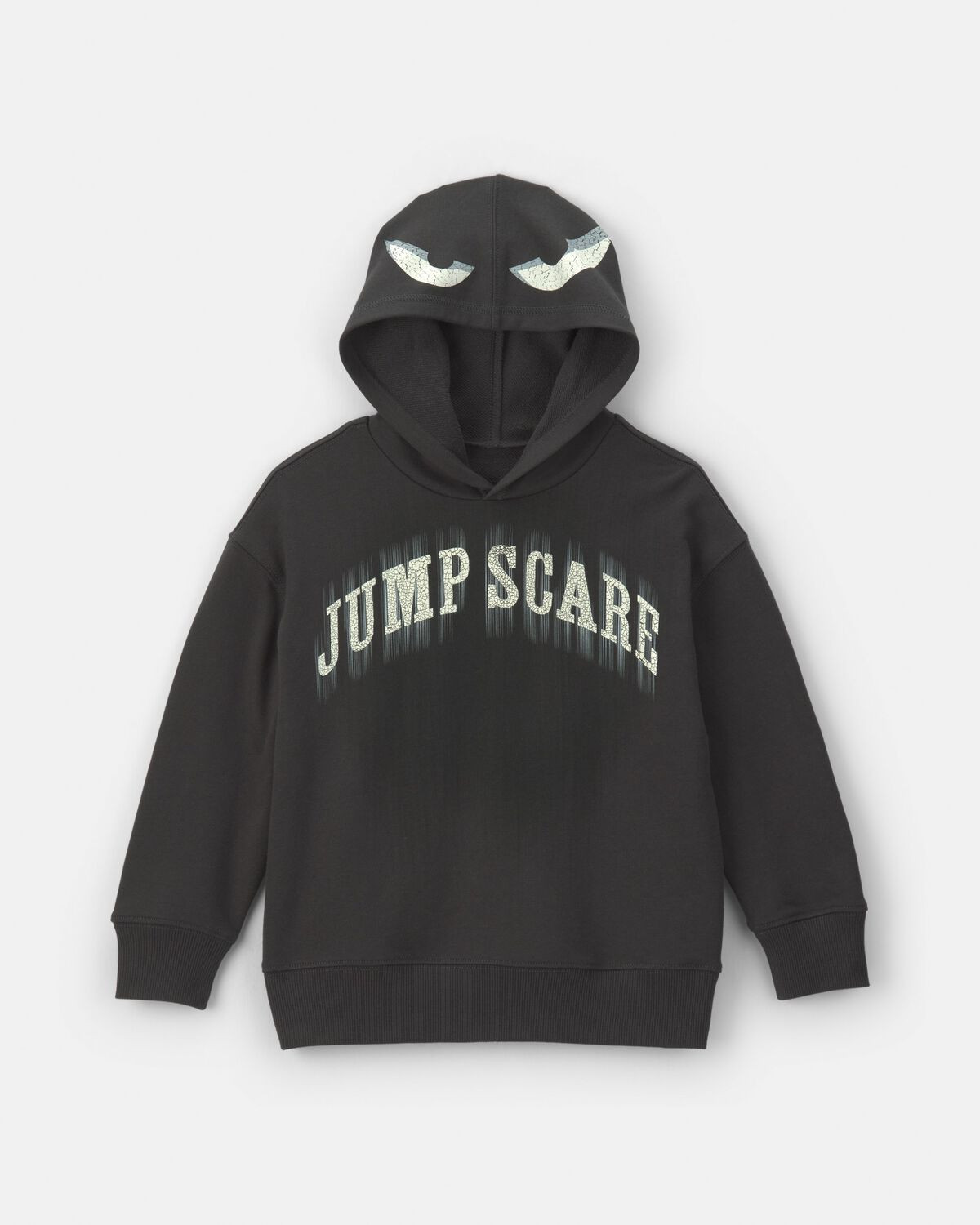 Boys 'Jump Scare' Halloween French Terry Hoodie - Black/White | Carter's Inc