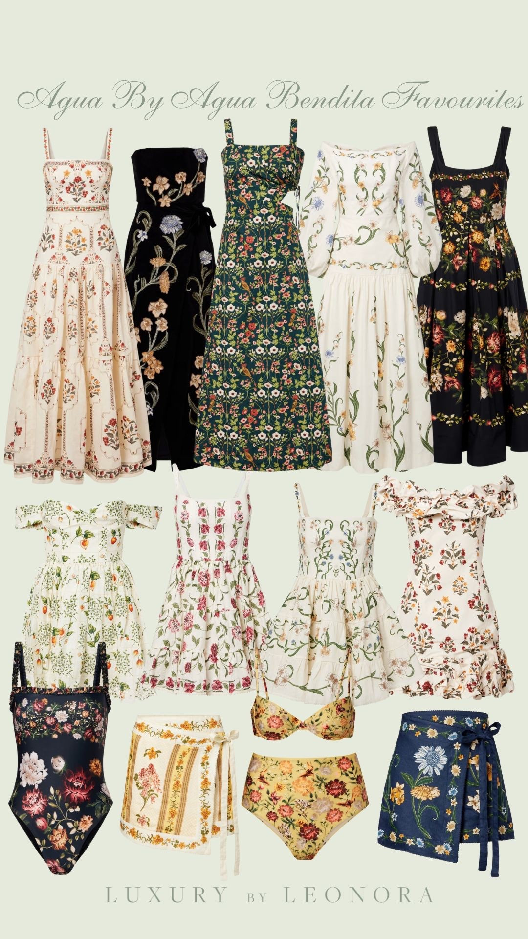 My favourite Agua by Agua Bendita Dresses & Swimwear! So in love! 🤍✨

#LTKspring #LTKluxury #LTKdresses