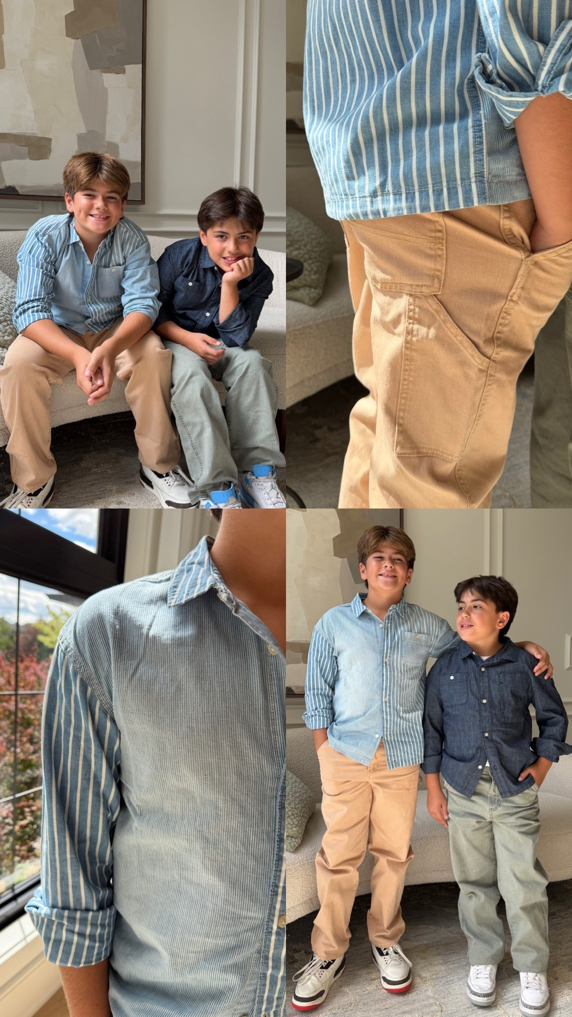 Back to school shopping is in full swing! Picked up some great cargos, denim and sweats from  @cartersoshkoshcanada to get the boys fall ready! 

 #Carters #CartersPartner #ad

#LTKcanada #LTKfall