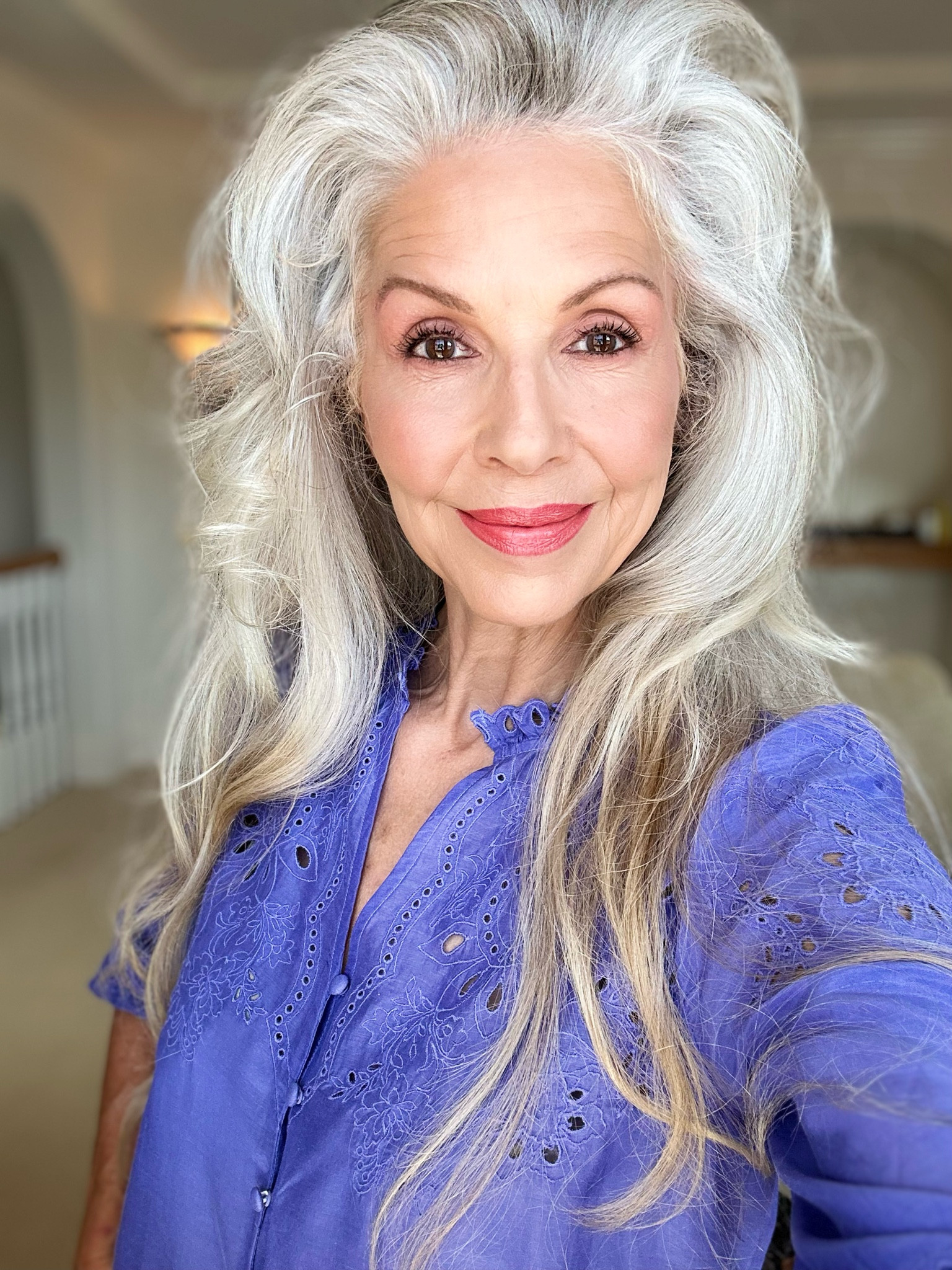 This blouse , the fabric, the color… a must have!  I got it in black and so peri… it’s casual or can be dressed up!  I love it… I have a feeling it will sell out fast!  Just fabulous! 

#LTKbeauty #LTKstyletip #LTKworkwear