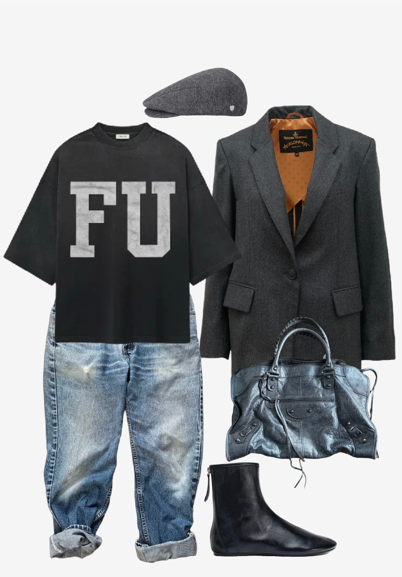 A small detour on my way to buy cat food. 
Blazer, jeans, and bag are preloved/vintage.


#LTKSeasonal #LTKOver40 #LTKootd