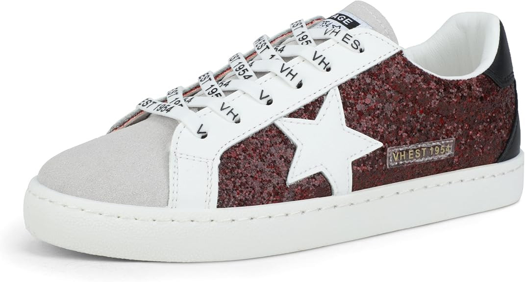 VINTAGE HAVANA Women’s Fashion Sneakers | Casual Lace up Low Top Tennis Shoes | Cute Trendy Dre... | Amazon (US)