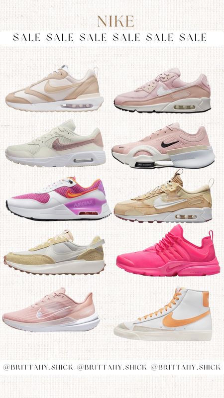 Nike sale up to 60% off Nike dawn air max neutrals pink

#LTKFitness #LTKsalealert #LTKunder100