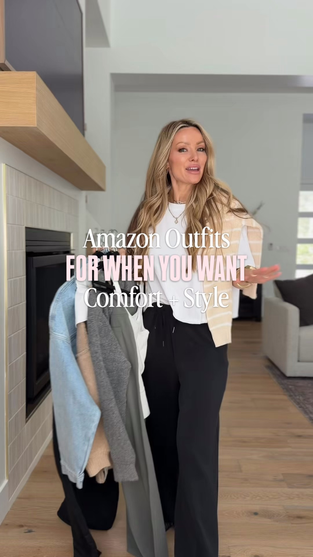 If you want to be comfortable but still look put together, these Amazon outfits are for you. 🤎 comment AMAZON and I’ll send you the details 

I’m always looking for pieces that make getting dressed easier — soft, stretchy, easy to move in, but still polished enough that you don’t feel like you’re wearing lounge clothes all day.

These are the kinds of outfits that work for school drop-off, errands, travel, lunch, or just those days when you want to feel comfortable and still look like you made an effort. Easy layers, relaxed pants, cozy knits and simple basics that do the work for you.

Save this for the next morning you’re standing in your closet thinking, “I want to be comfy, but I still want to look cute.”

Which look would make getting dressed easier for you?

#amazonfashion #amazonoutfits #casualoutfits #amazonfinds #everydaystyle