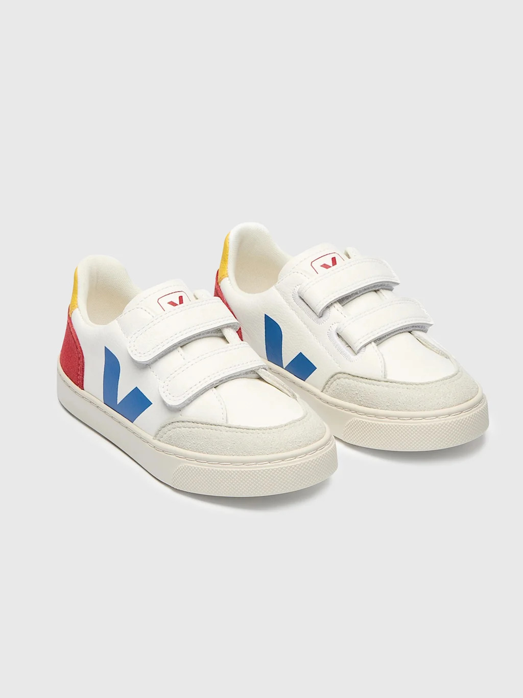 VEJA Kids' Small V-12 Leather Sneaker | Saint Bernard