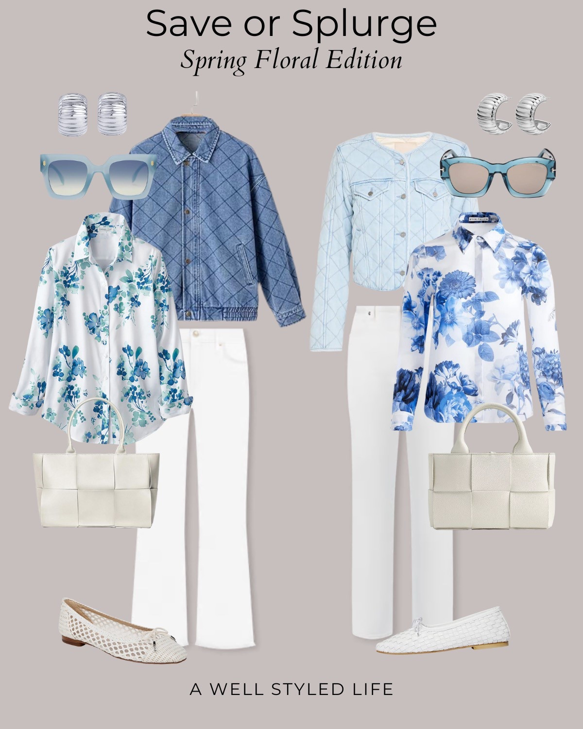 Spring Outfit Inspiration

Save or Splurge? 💙✨ Spring florals are in full bloom, and I’ve found both budget-friendly and luxe options to create this chic look.

#Fashionover50 #LTKOver50Style #fashion #outfitinspiration #outfit #springoutfit #springfashion #transitionoutfit #springstyle #talbots #floral #floralpattern #springflowers #flowers #saveorsplurge #saveorspend #floralfashion

#LTKOver40 #LTKStyleTip #LTKSeasonal