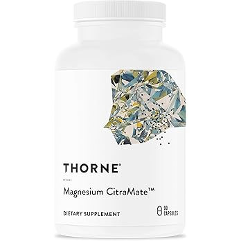 THORNE Magnesium CitraMate - Magnesium Supplement with Citrate-Malate - Support Heart, Skeletal M... | Amazon (US)