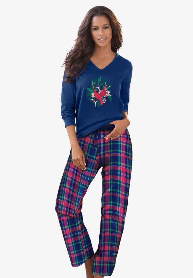 Cozy Pajama Set | Woman Within