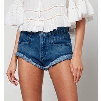 Marant Etoile Eneidao Denim Shorts - FR 38/UK 10 | Coggles (Global)