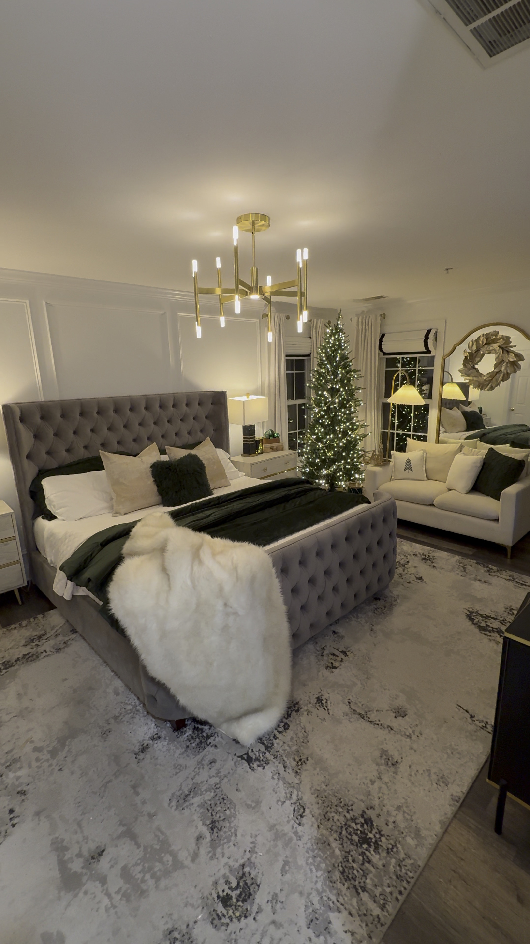 Christmas bedroom decorating ideas! Are you done decorating for the holidays? #bedroomdecor #christmasdecor 

#LTKHome #LTKHoliday #LTKSaleAlert