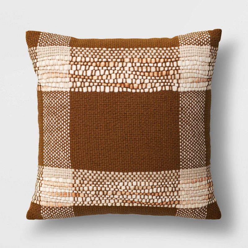 Woven Plaid Throw Pillow - Threshold™ | Target