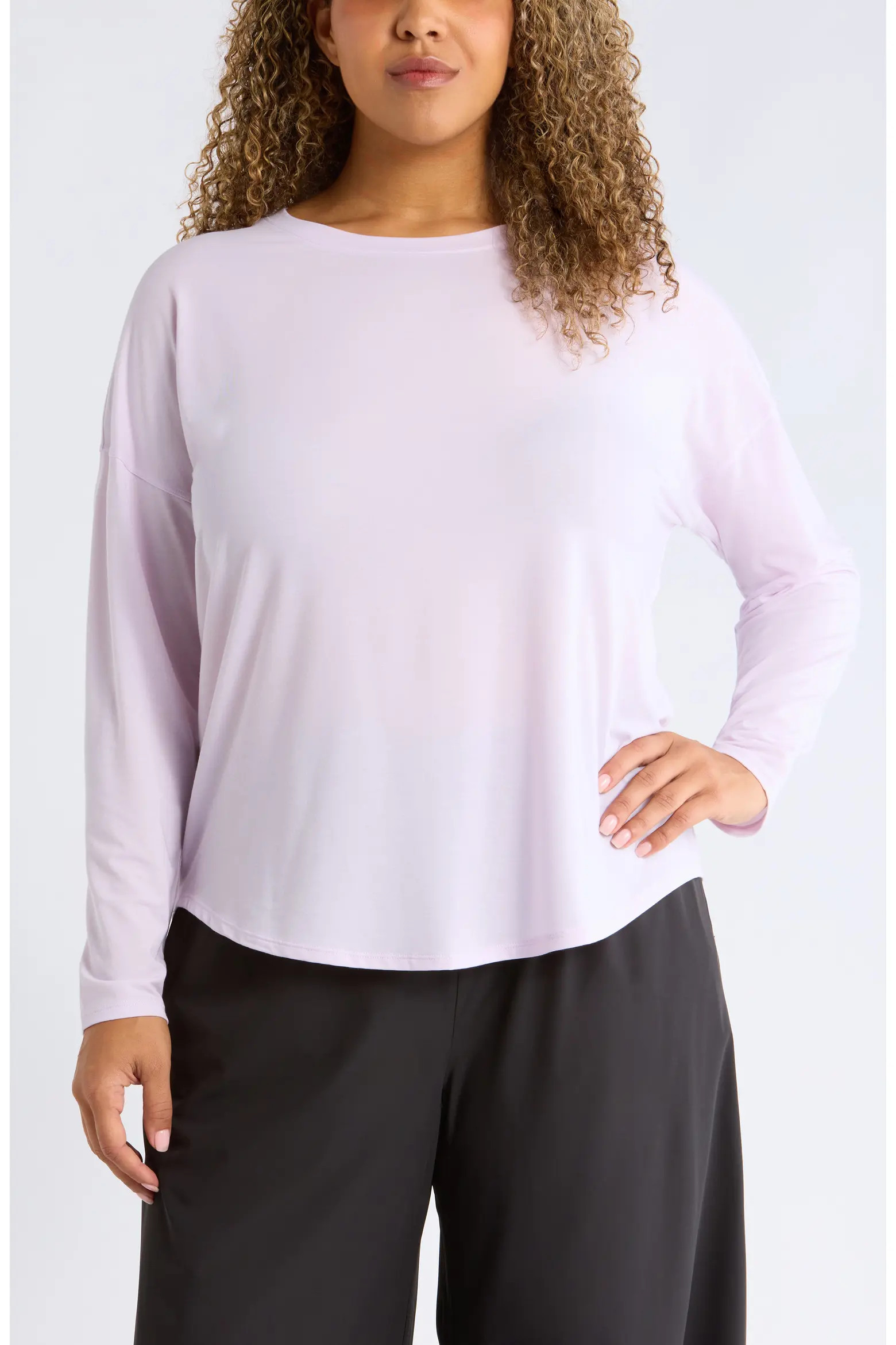 Breathe Long Sleeve Performance T-Shirt (Women) | Nordstrom | Nordstrom