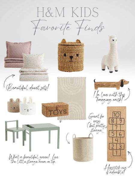H&M Kids | Favorite Finds 
- H&M is a great place to not only find affordable decor for kids’ rooms but the perfect place to come across really fun, unique items.

#LTKkids #LTKhome #LTKfamily