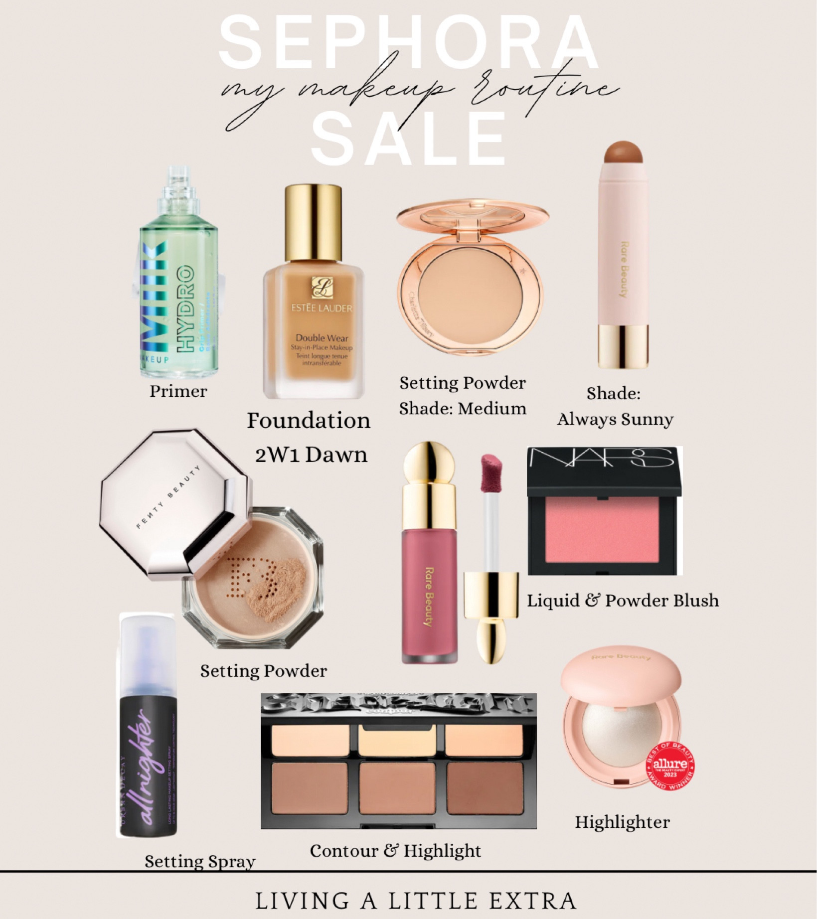 SEPHORA SALE 💄 my makeup routine! Use code: SAVINGS 

#LTKGiftGuide #LTKBeauty #LTKFindsUnder100