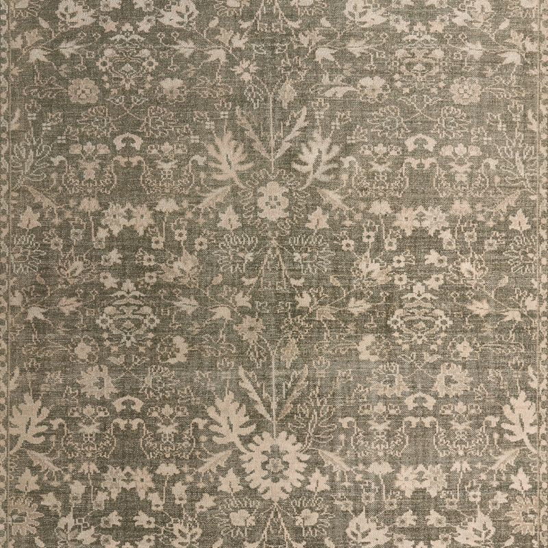 Tavira Performance Traditional Green Handknotted Area Rug 8'x10' | Crate & Barrel | Crate & Barrel