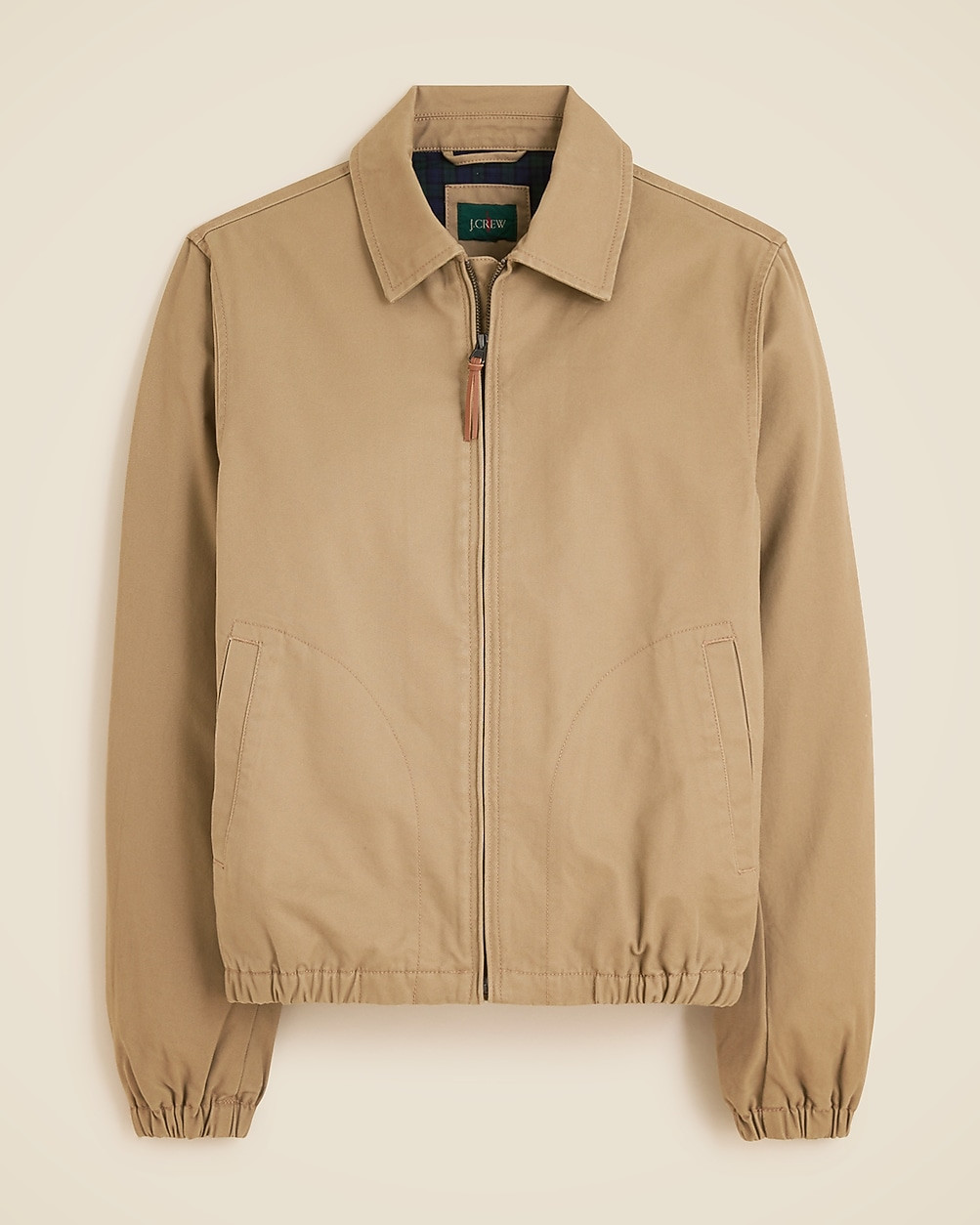 Harrington jacket in cotton twill | J. Crew US