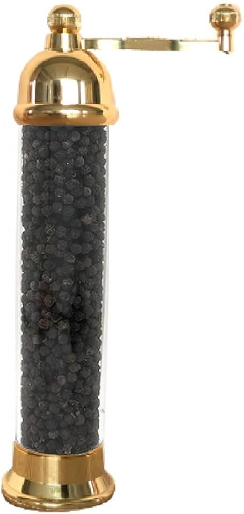 A-ONE Golden Pepper Salt Mill Grinder-Pepper Salt Mills Stainless Steel with Acrylic for Home Kit... | Amazon (US)