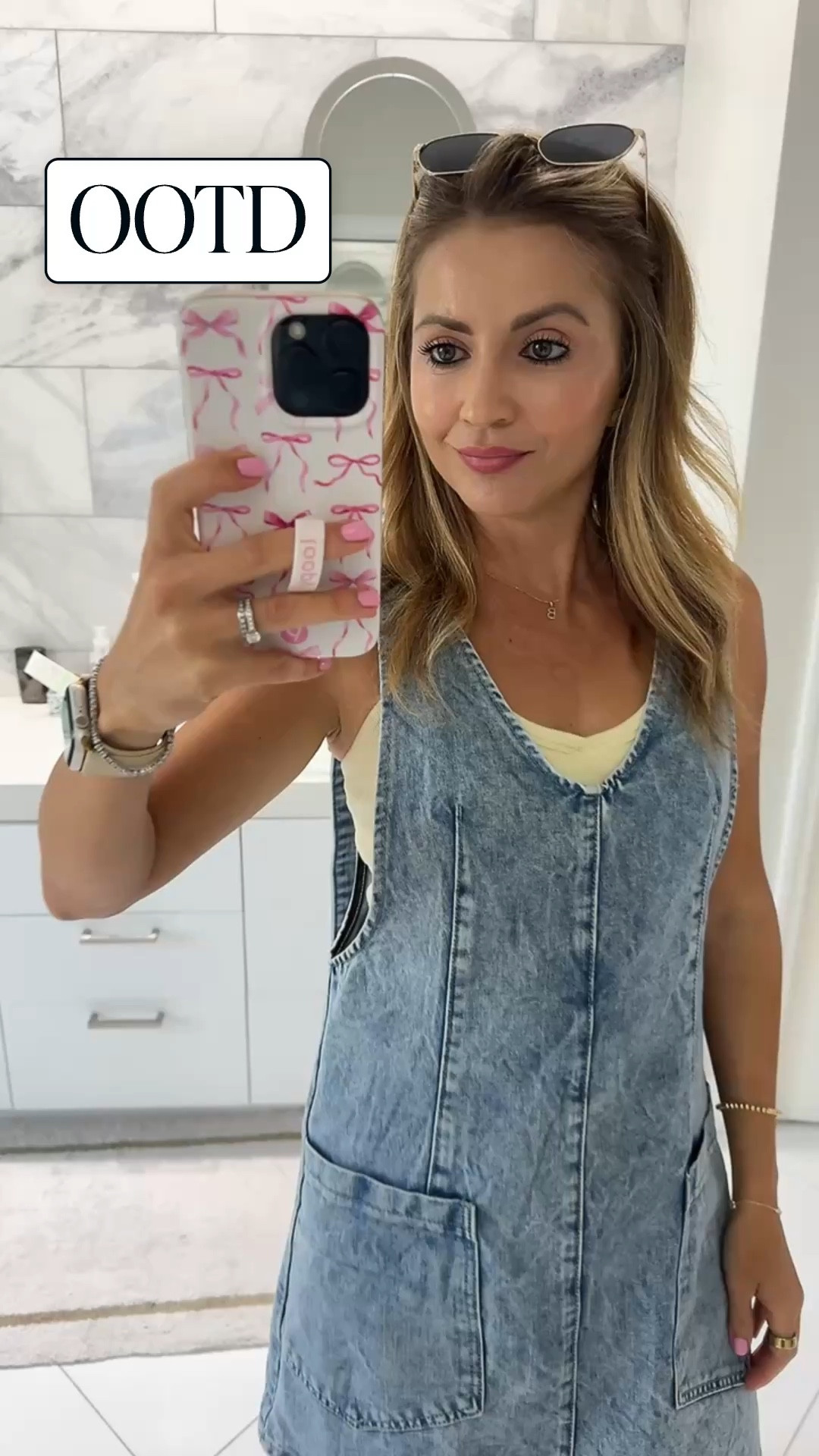 Outfit of the day Inspo
Denim dress
Built in bra tank
Slip on sneakers


#LTKmomlife #LTKgrwm #LTKootd