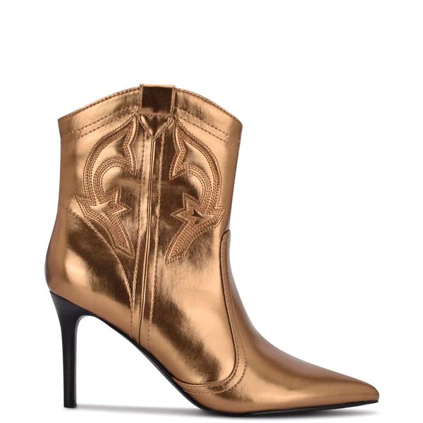 Flows Western Heeled Booties | Nine West (US)