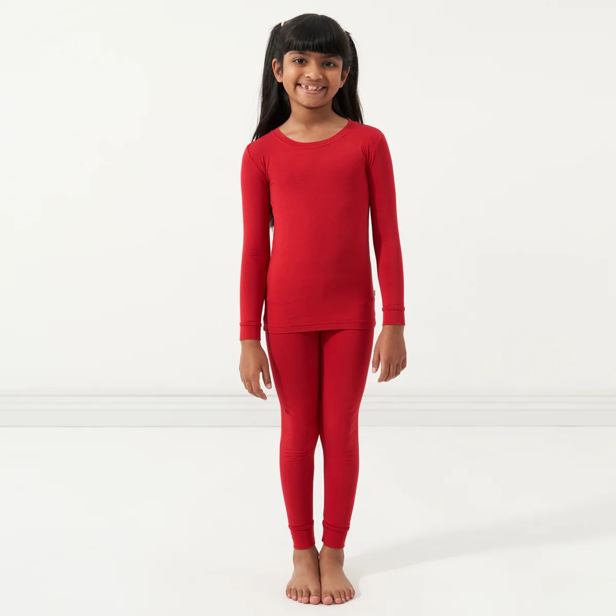 Holiday Red Two-Piece Pajama Set | Little Sleepies